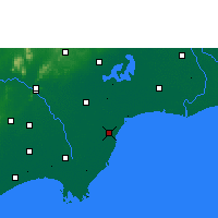 Nearby Forecast Locations - 默吉利伯德讷姆 - 图