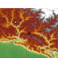 Nearby Forecast Locations - Dadeldhura - 图