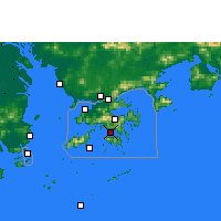 Nearby Forecast Locations - 香港 - 图