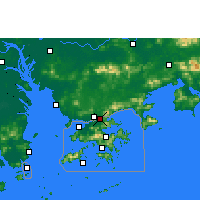 Nearby Forecast Locations - 打鼓岭 - 图