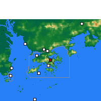Nearby Forecast Locations - 沙田 - 图