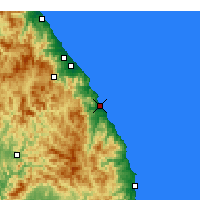 Nearby Forecast Locations - 东海雷达观测站 - 图