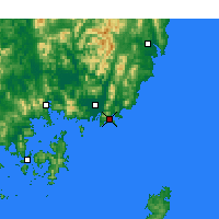 Nearby Forecast Locations - 釜山廣域 - 图