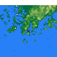 Nearby Forecast Locations - 莞岛 - 图