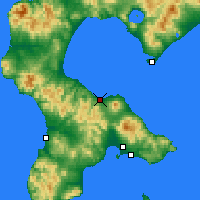 Nearby Forecast Locations - 森町 - 图