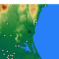 Nearby Forecast Locations - 水戶 - 图