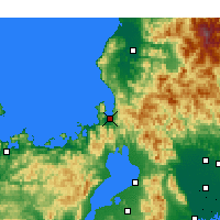 Nearby Forecast Locations - 敦賀 - 图