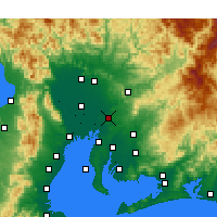 Nearby Forecast Locations - 名古屋 - 图
