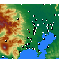 Nearby Forecast Locations - 立川 - 图