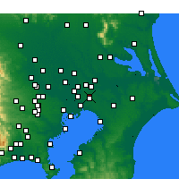 Nearby Forecast Locations - Shimofusa - 图