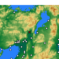 Nearby Forecast Locations - 京都市 - 图