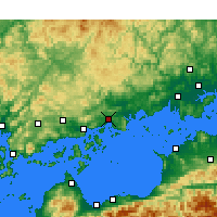 Nearby Forecast Locations - 福山 - 图