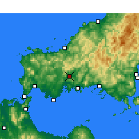 Nearby Forecast Locations - 山口 - 图