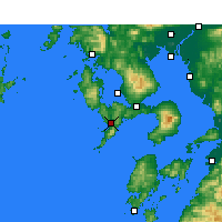 Nearby Forecast Locations - 长崎 - 图