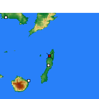Nearby Forecast Locations - 种子岛 - 图
