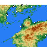Nearby Forecast Locations - 松山 - 图