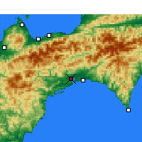 Nearby Forecast Locations - 高知 - 图