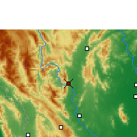 Nearby Forecast Locations - Bhumibol Dam - 图