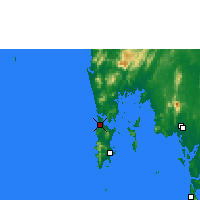 Nearby Forecast Locations - 普吉机场 - 图