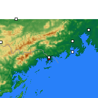 Nearby Forecast Locations - 芒街 - 图