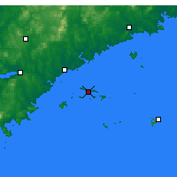 Nearby Forecast Locations - 长海 - 图