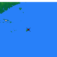 Nearby Forecast Locations - 海洋岛 - 图