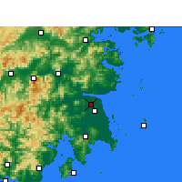 Nearby Forecast Locations - 洪家 - 图