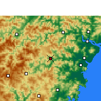 Nearby Forecast Locations - 文成 - 图