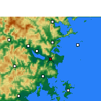 Nearby Forecast Locations - 长乐 - 图