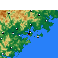 Nearby Forecast Locations - 厦门 - 图
