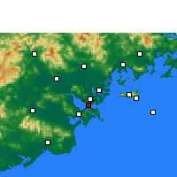 Nearby Forecast Locations - 汕头 - 图