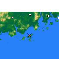 Nearby Forecast Locations - 上川岛 - 图