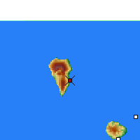 Nearby Forecast Locations - 拉帕爾瑪島 - 图