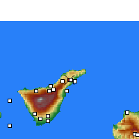 Nearby Forecast Locations - Teneriffa/Nord - 图