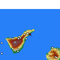 Nearby Forecast Locations - Teneriffa/Ost - 图
