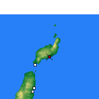 Nearby Forecast Locations - 兰萨罗特岛 - 图