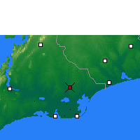 Nearby Forecast Locations - Akatsi - 图