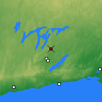 Nearby Forecast Locations - Peterborough Trent - 图