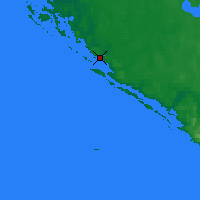 Nearby Forecast Locations - Inukjuak - 图