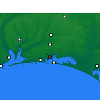 Nearby Forecast Locations - 瓦尔帕莱索 - 图