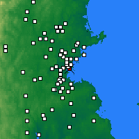 Nearby Forecast Locations - 波士顿 - 图
