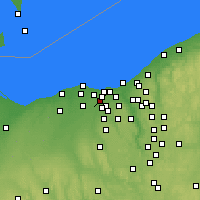 Nearby Forecast Locations - North Olmsted - 图