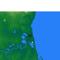 Nearby Forecast Locations - 坦皮科 - 图