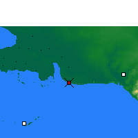 Nearby Forecast Locations - Playa Girón - 图