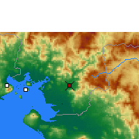 Nearby Forecast Locations - 喬盧特卡 - 图