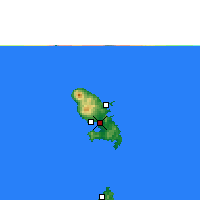 Nearby Forecast Locations - 马提尼克岛 - 图