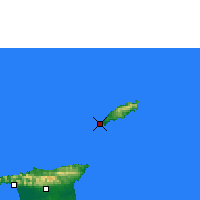 Nearby Forecast Locations - 多巴哥岛 - 图