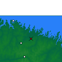Nearby Forecast Locations - 特拉夸特瓦 - 图
