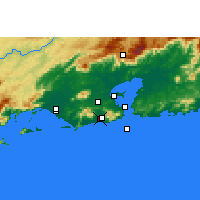 Nearby Forecast Locations - Jacarepaguá - 图