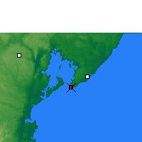 Nearby Forecast Locations - 萨尔瓦多 - 图